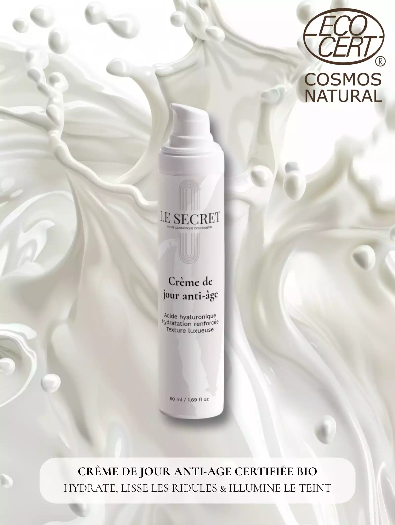 Crème de Jour Anti-Âge - Hydratante