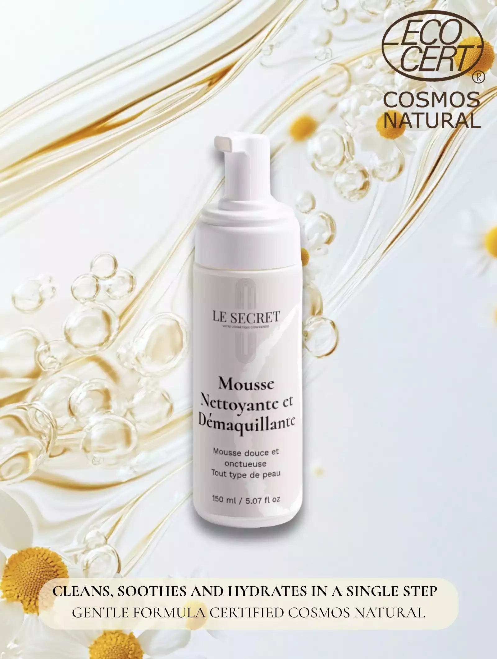 Cleansing and Makeup Removing Foam
