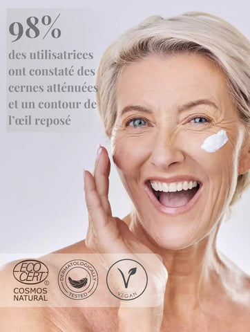 Crème Contour des Yeux - Lissante et Apaisante