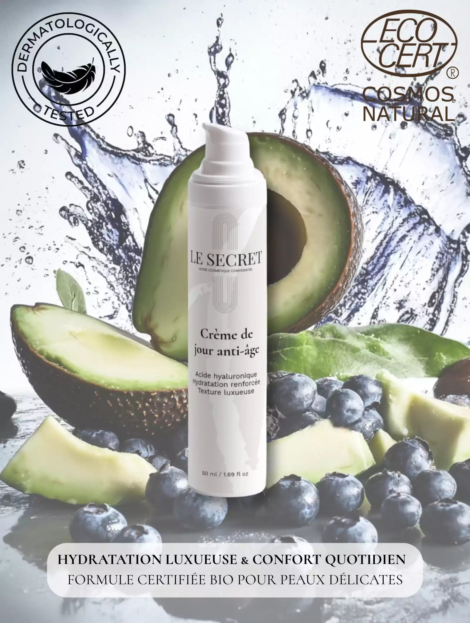 Crème de Jour Anti-Âge - Hydratante