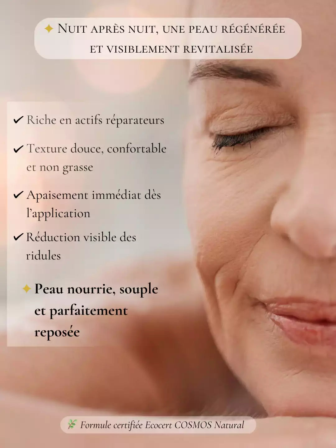 Crème de Nuit Anti-Âge au Collagène