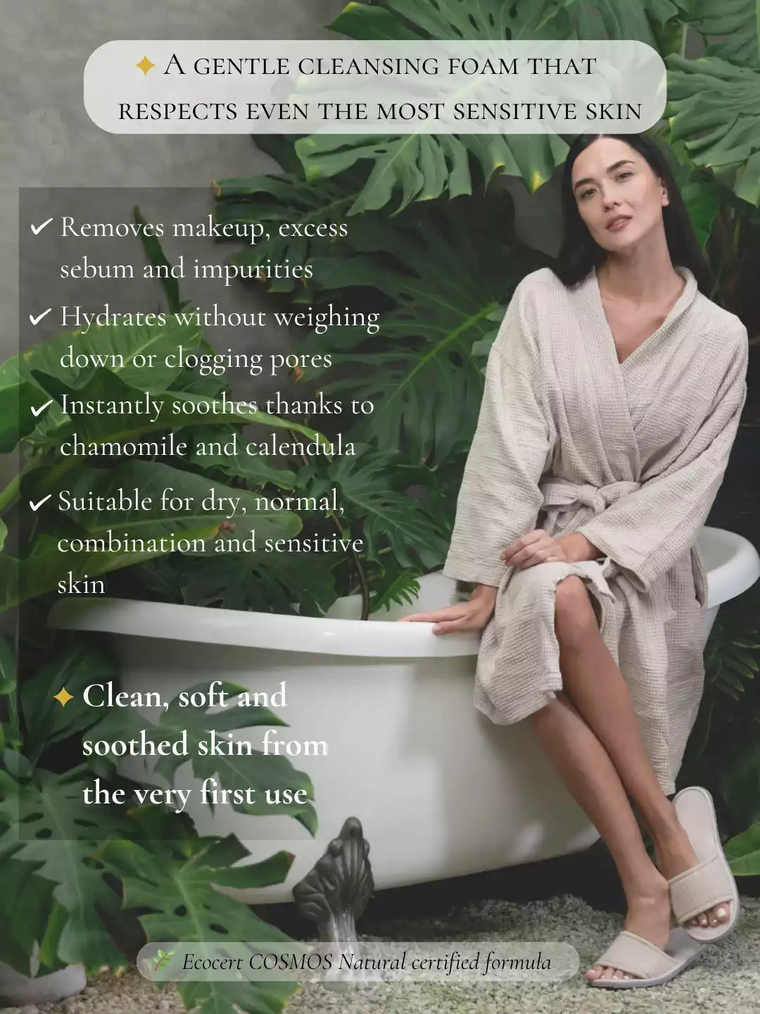Cleansing and Makeup Removing Foam