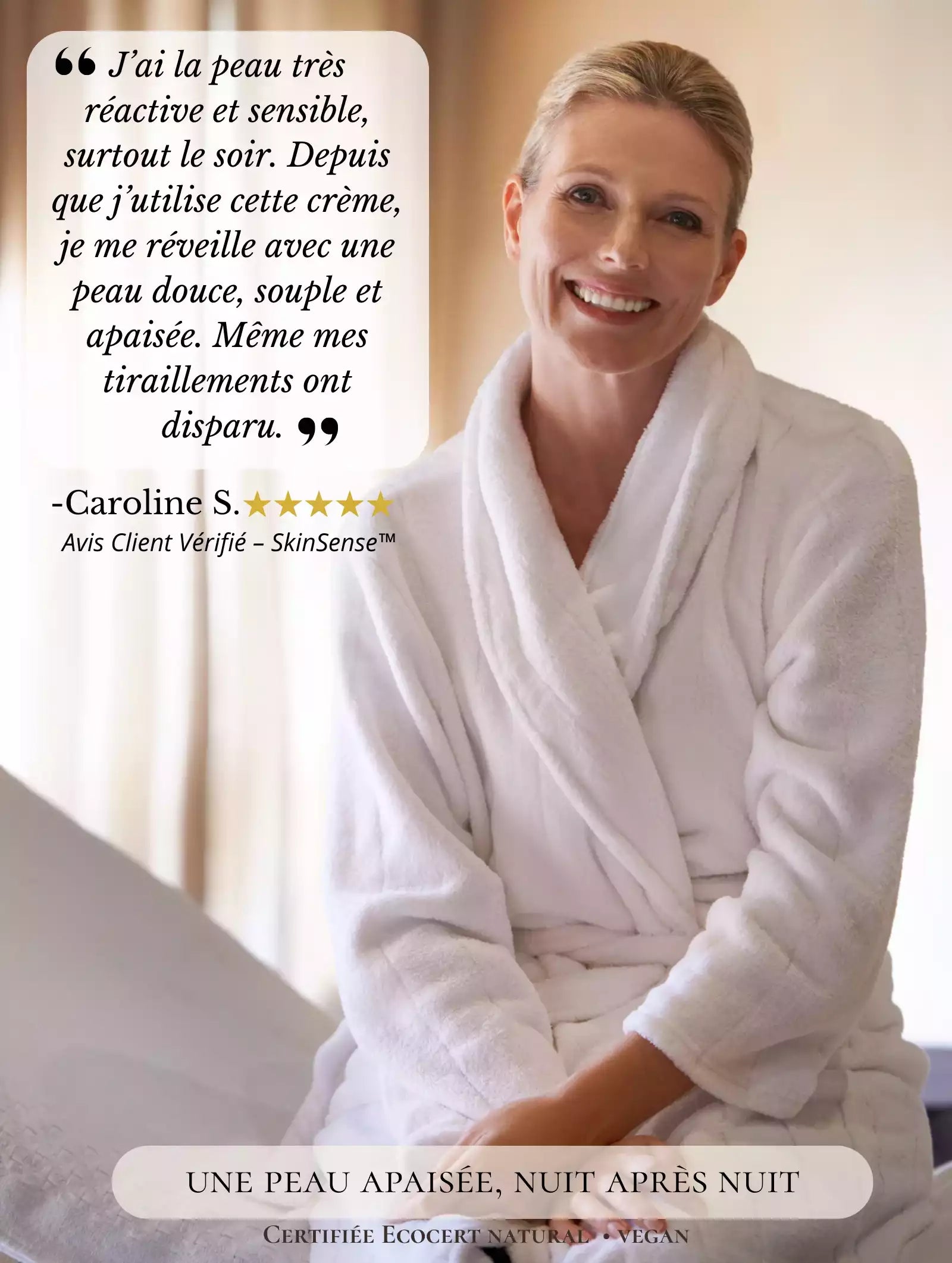 Crème de Nuit Anti-Âge au Collagène