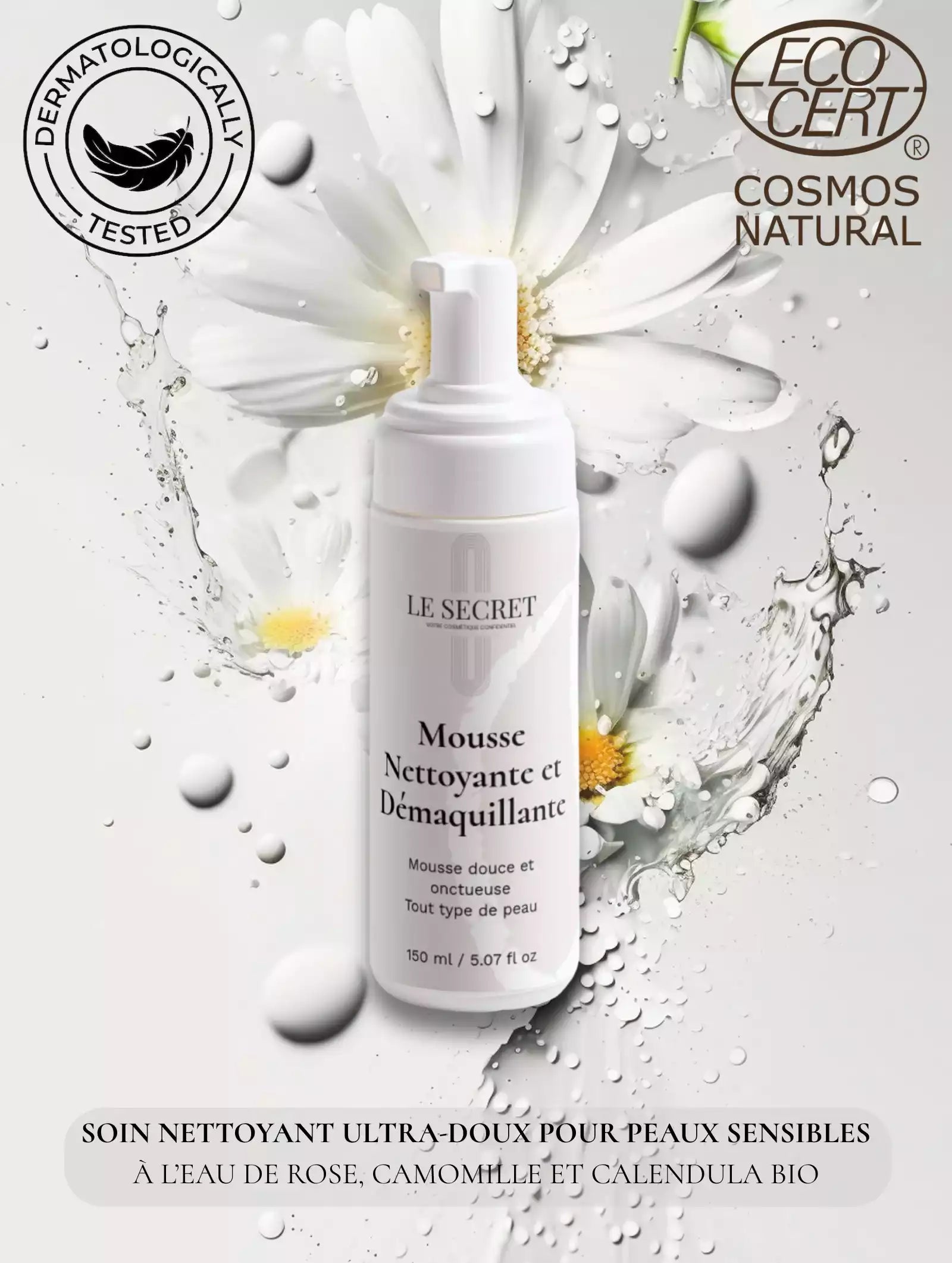 Mousse Nettoyante et Démaquillante