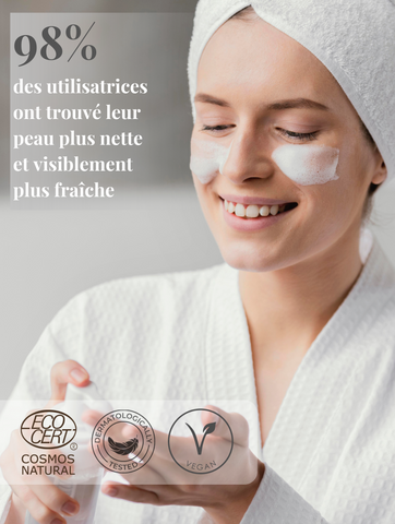 Mousse Purifiante à l'Aloé Vera