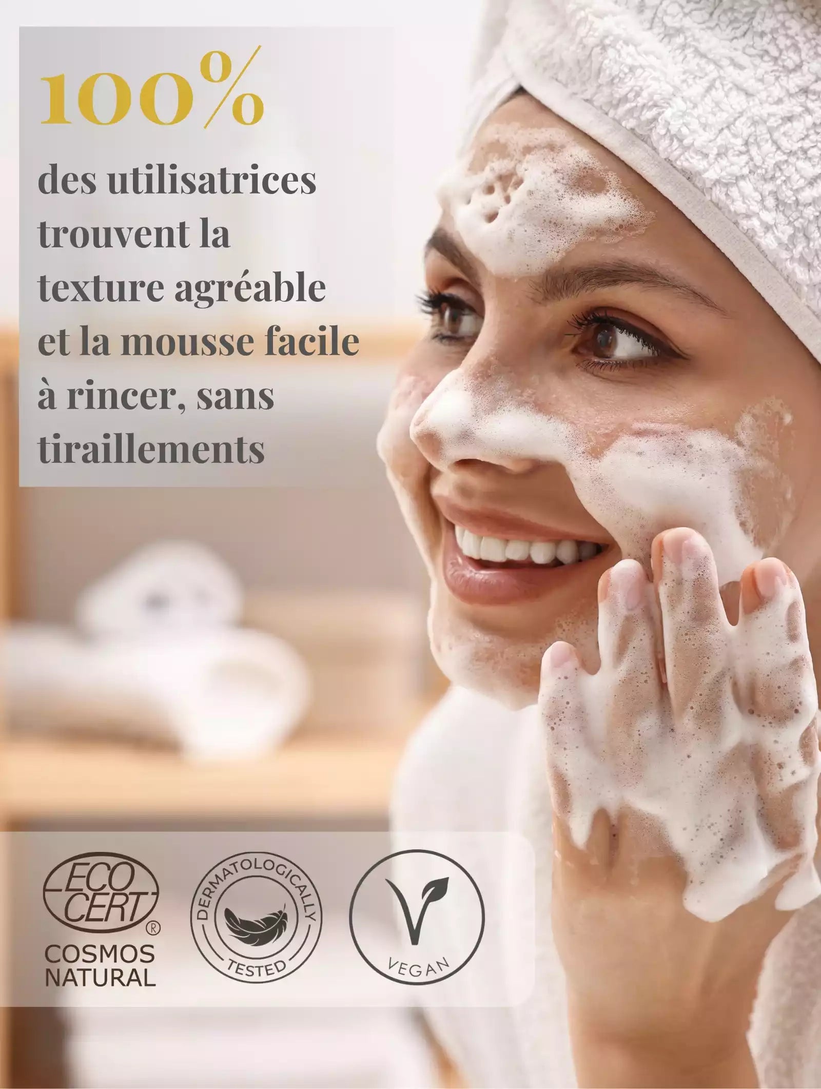 Mousse Nettoyante et Démaquillante
