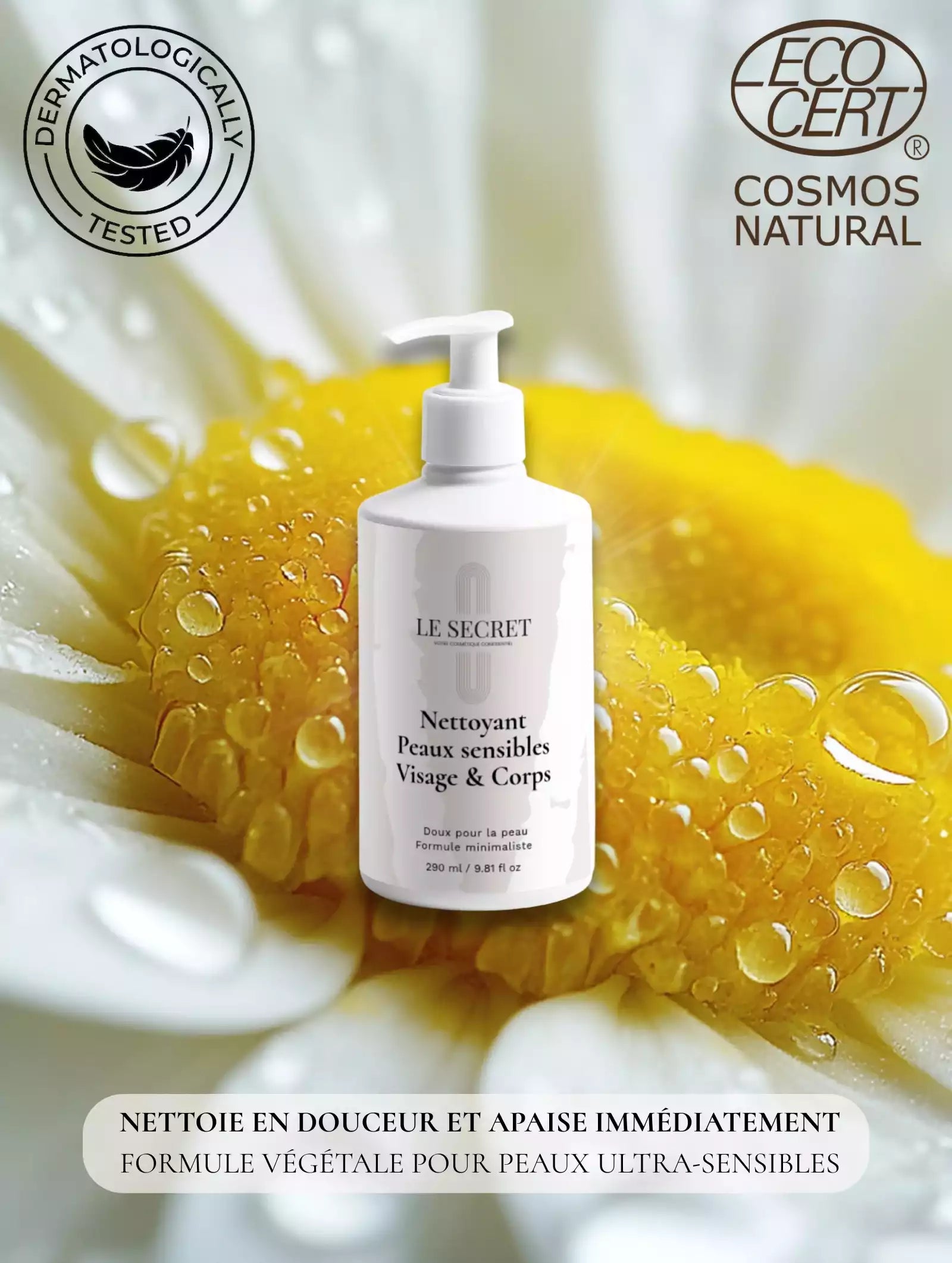 Nettoyant Peaux Sensibles Visage & Corps