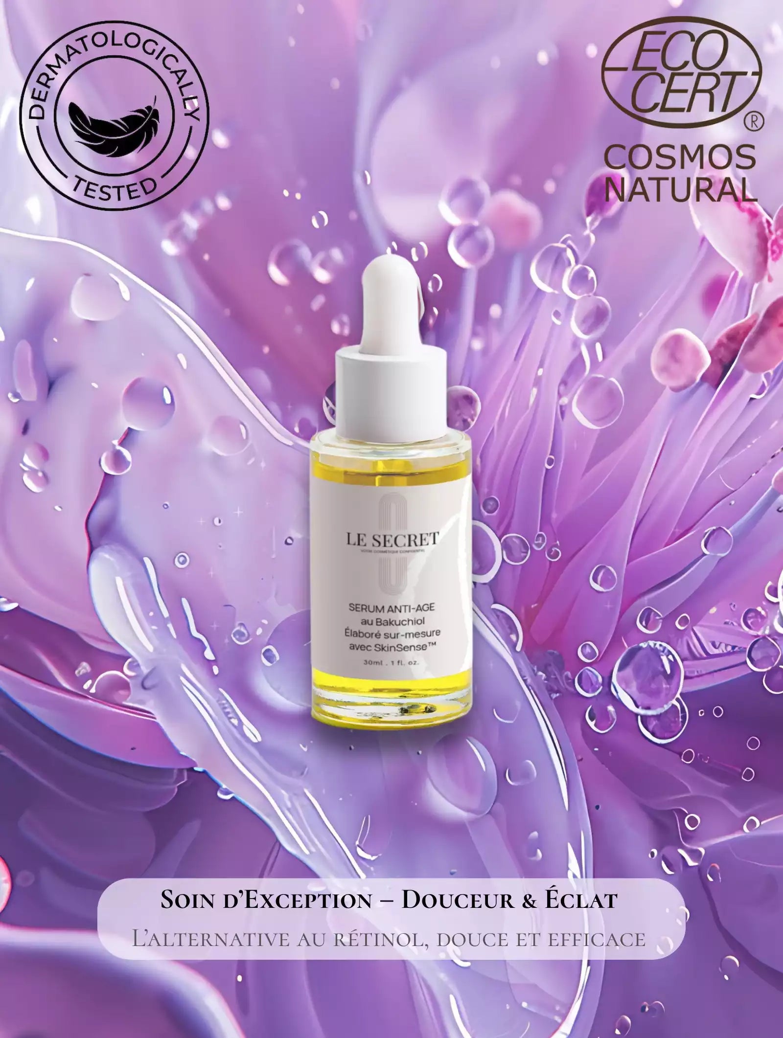 Sérum Anti-Âge Sur-Mesure – Bakuchiol